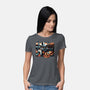 The Persistence Of Time Travel-Womens-Basic-Tee-glitchygorilla