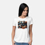The Persistence Of Time Travel-Womens-Basic-Tee-glitchygorilla