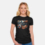 The Persistence Of Time Travel-Womens-Fitted-Tee-glitchygorilla
