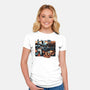 The Persistence Of Time Travel-Womens-Fitted-Tee-glitchygorilla