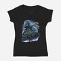 Clan Mudhorn-Womens-V-Neck-Tee-rmatix