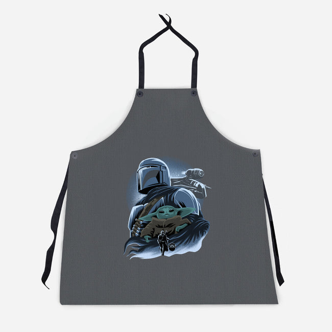 Clan Mudhorn-Unisex-Kitchen-Apron-rmatix