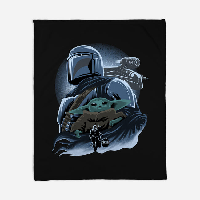 Clan Mudhorn-None-Fleece-Blanket-rmatix