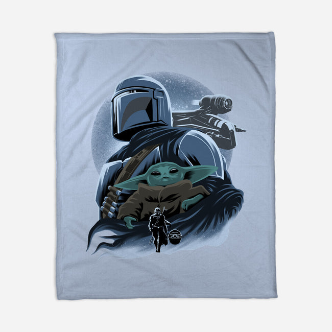 Clan Mudhorn-None-Fleece-Blanket-rmatix