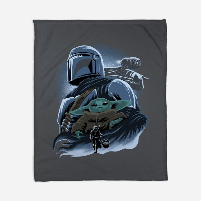 Clan Mudhorn-None-Fleece-Blanket-rmatix