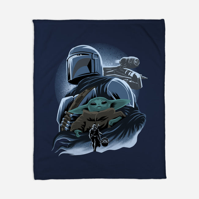 Clan Mudhorn-None-Fleece-Blanket-rmatix