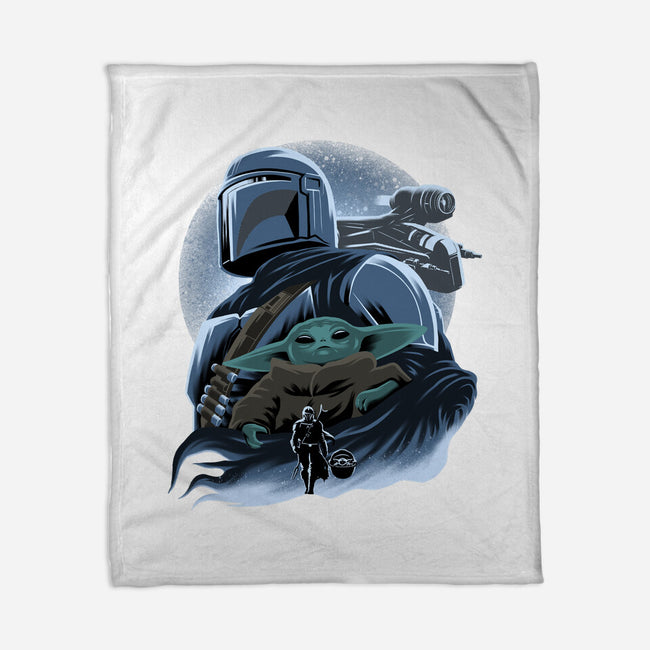 Clan Mudhorn-None-Fleece-Blanket-rmatix