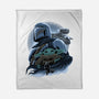 Clan Mudhorn-None-Fleece-Blanket-rmatix
