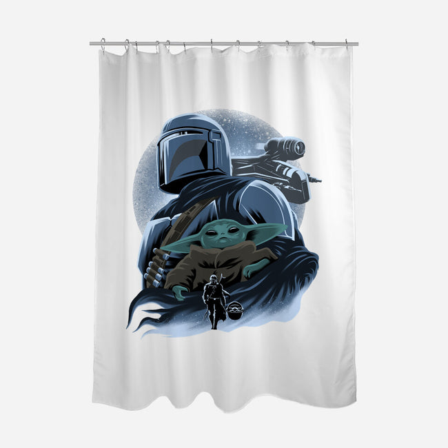 Clan Mudhorn-None-Polyester-Shower Curtain-rmatix