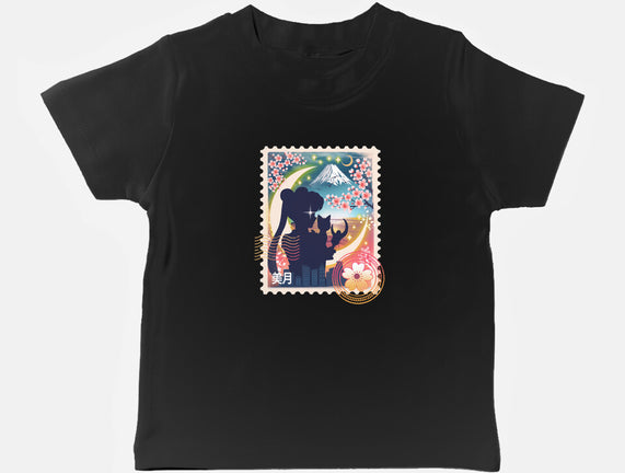 Moon Mail Stamp