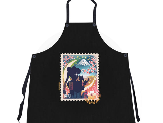 Moon Mail Stamp
