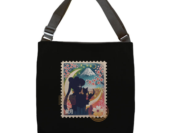 Moon Mail Stamp