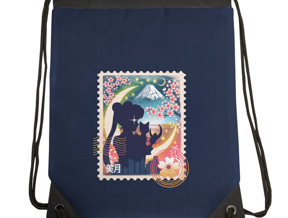 Moon Mail Stamp
