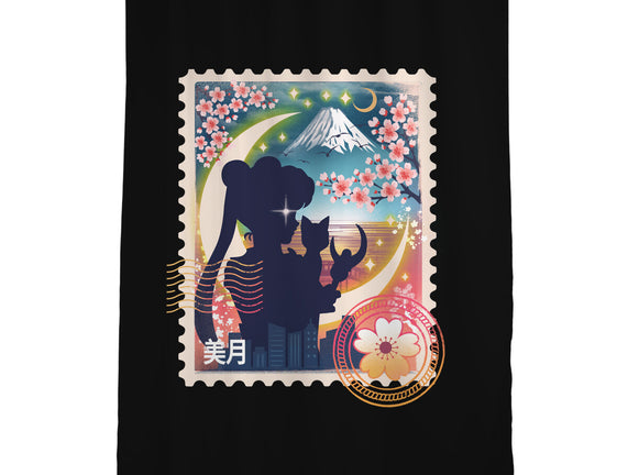 Moon Mail Stamp