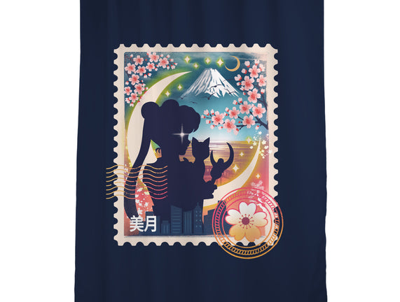Moon Mail Stamp