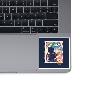 Moon Mail Stamp