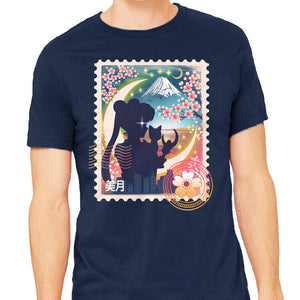 Moon Mail Stamp