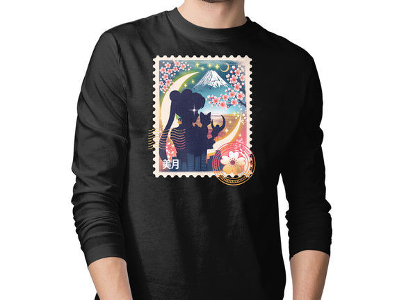 Moon Mail Stamp