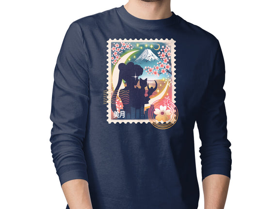 Moon Mail Stamp