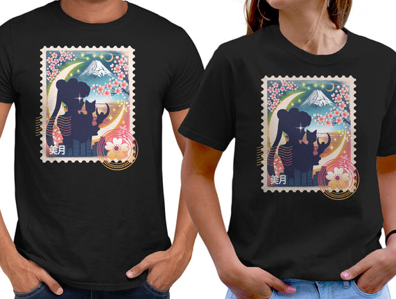 Moon Mail Stamp