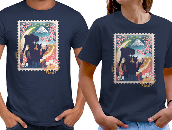 Moon Mail Stamp