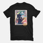 Moon Mail Stamp-Mens-Basic-Tee-dandingeroz