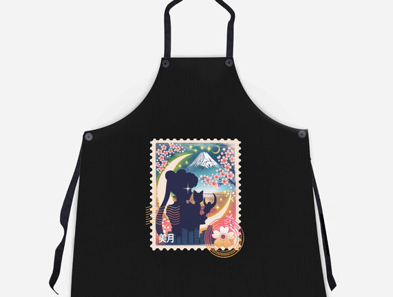Moon Mail Stamp