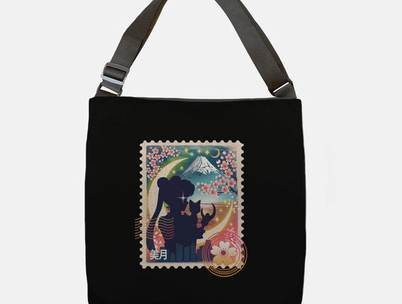 Moon Mail Stamp