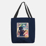 Moon Mail Stamp-None-Basic Tote-Bag-dandingeroz