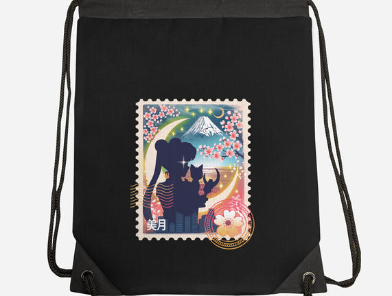 Moon Mail Stamp