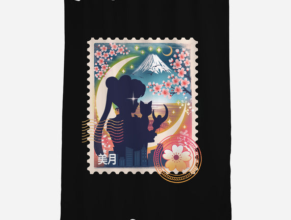 Moon Mail Stamp