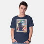 Moon Mail Stamp-Mens-Basic-Tee-dandingeroz