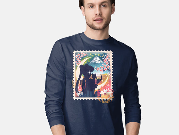 Moon Mail Stamp