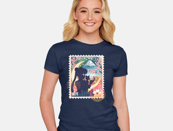 Moon Mail Stamp