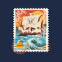 Pirate Mail Stamp-Youth-Pullover-Sweatshirt-dandingeroz