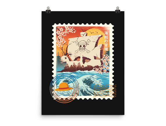 Pirate Mail Stamp