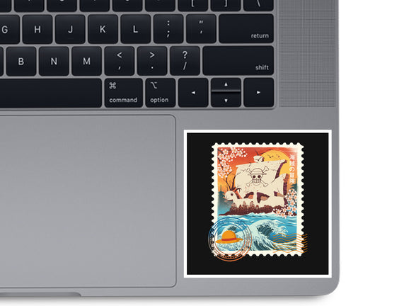 Pirate Mail Stamp
