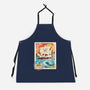 Pirate Mail Stamp-Unisex-Kitchen-Apron-dandingeroz