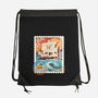 Pirate Mail Stamp-None-Drawstring-Bag-dandingeroz