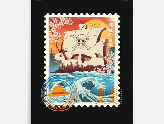 Pirate Mail Stamp