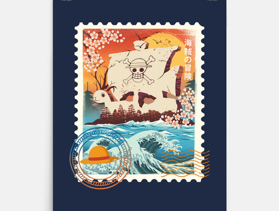 Pirate Mail Stamp