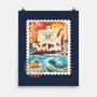 Pirate Mail Stamp-None-Matte-Poster-dandingeroz
