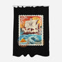 Pirate Mail Stamp-None-Polyester-Shower Curtain-dandingeroz