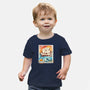 Pirate Mail Stamp-Baby-Basic-Tee-dandingeroz