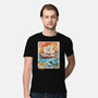Pirate Mail Stamp-Mens-Premium-Tee-dandingeroz