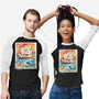Pirate Mail Stamp-Unisex-Baseball-Tee-dandingeroz