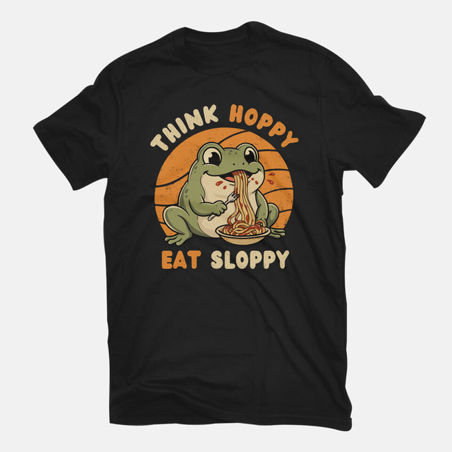 Think Hoppy Eat Sloppy-Mens-Heavyweight-Tee-Trendlory