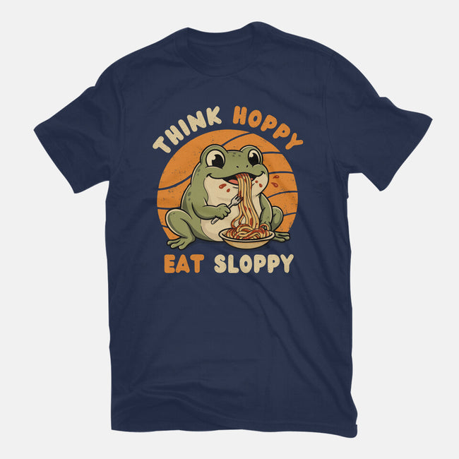 Think Hoppy Eat Sloppy-Mens-Heavyweight-Tee-Trendlory