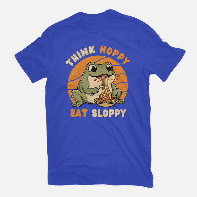 Think Hoppy Eat Sloppy-Mens-Heavyweight-Tee-Trendlory