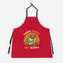 Think Hoppy Eat Sloppy-Unisex-Kitchen-Apron-Trendlory